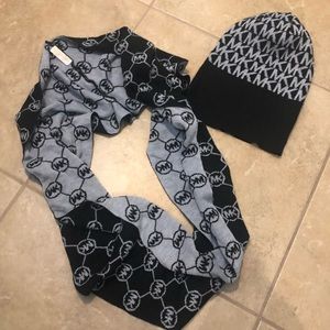 Michael Kors Logo Scarf and Hat